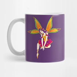 Painted Ballerina Fairy Artwork Mug